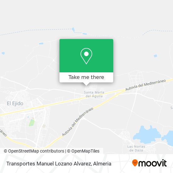 Transportes Manuel Lozano Alvarez map