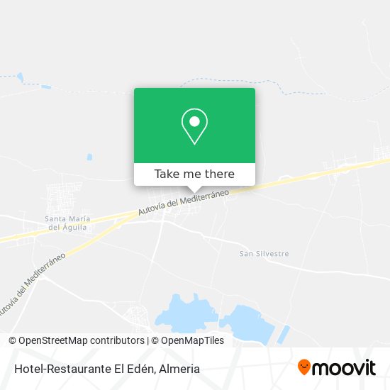 Hotel-Restaurante El Edén map
