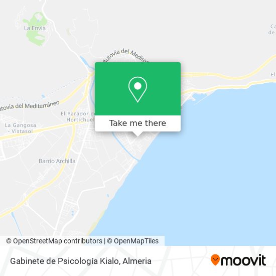 Gabinete de Psicología Kialo map