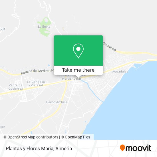 Plantas y Flores Maria map