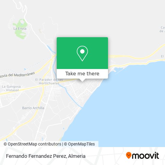 Fernando Fernandez Perez map