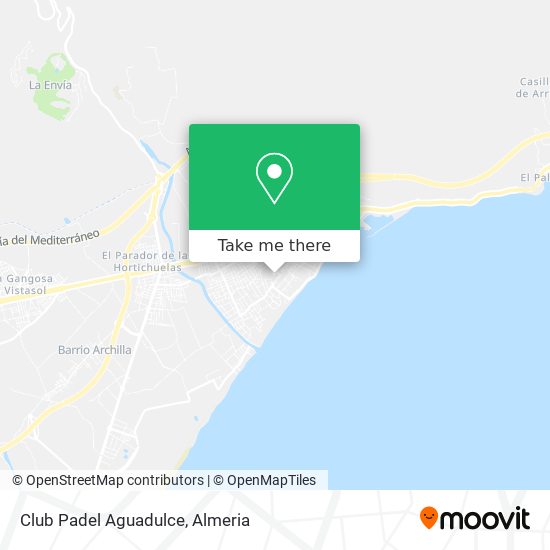 Club Padel Aguadulce map