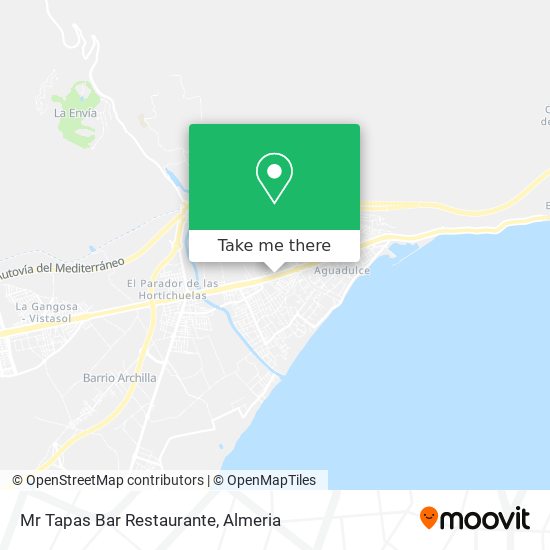 Mr Tapas Bar Restaurante map
