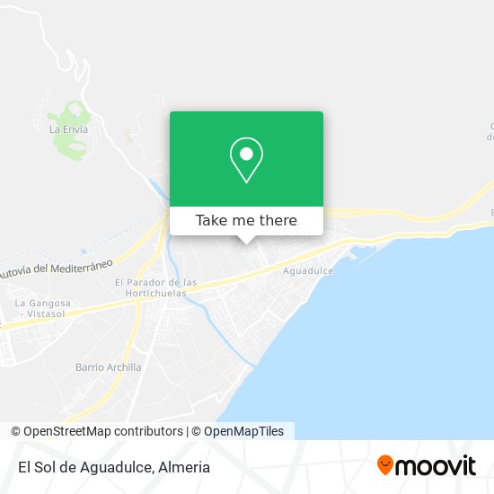 El Sol de Aguadulce map