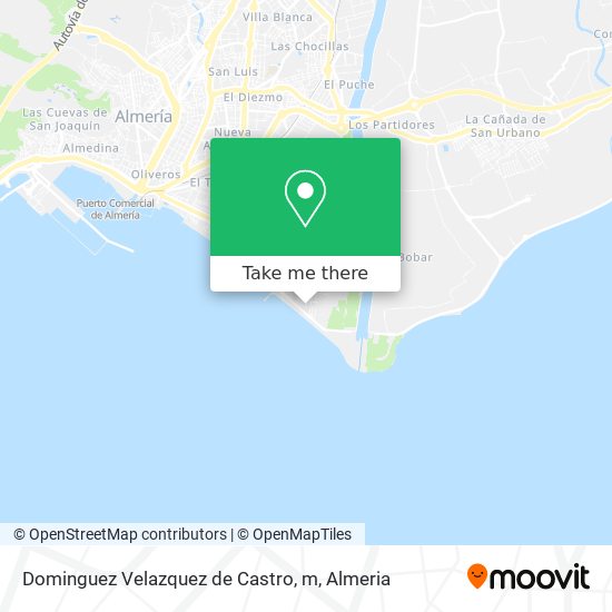 Dominguez Velazquez de Castro, m map