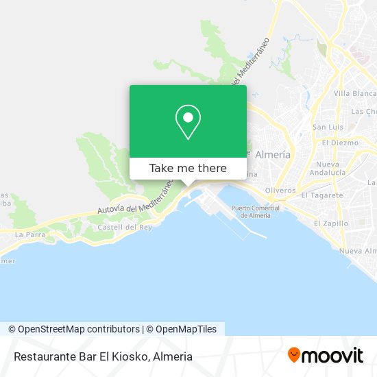 Restaurante Bar El Kiosko map
