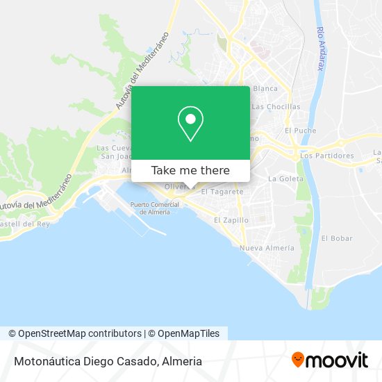 Motonáutica Diego Casado map
