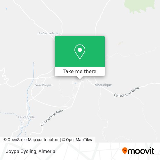 Joypa Cycling map