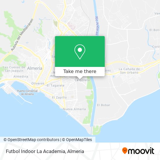 mapa Futbol Indoor La Academia