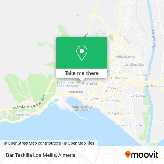 Bar Taskilla Los Mellis map