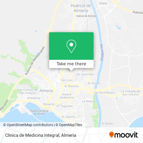 Clinica de Medicina Integral map