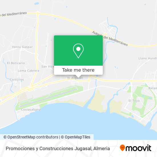 Promociones y Construcciones Jugasal map
