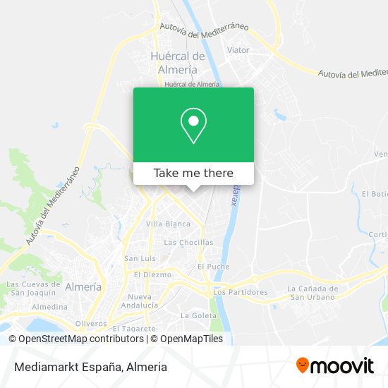 Mediamarkt España map