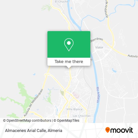 Almacenes Arial Calle map