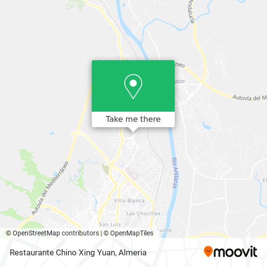 mapa Restaurante Chino Xing Yuan