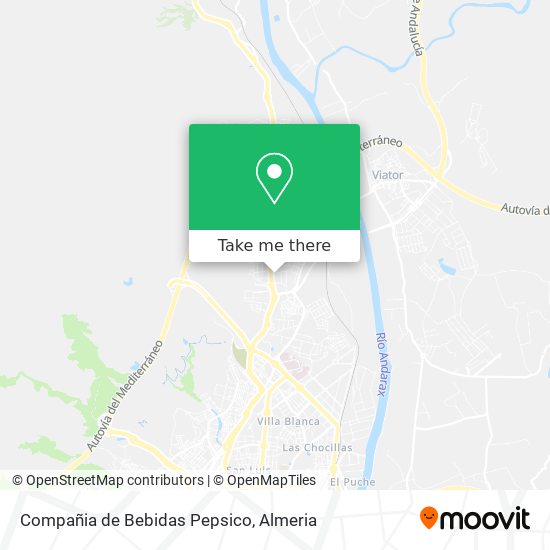Compañia de Bebidas Pepsico map