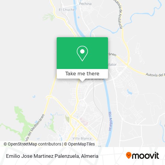 Emilio Jose Martinez Palenzuela map