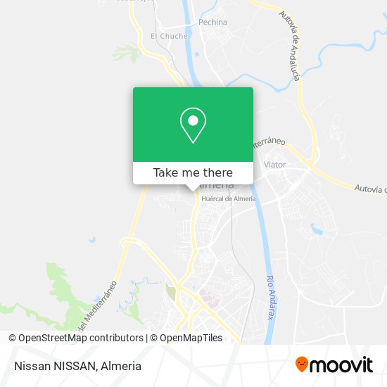 Nissan NISSAN map