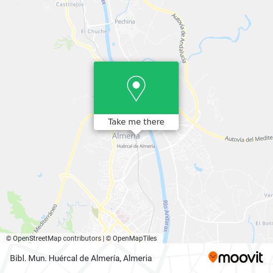 Bibl. Mun. Huércal de Almería map