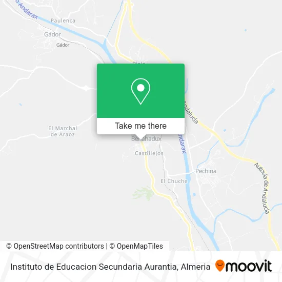 Instituto de Educacion Secundaria Aurantia map