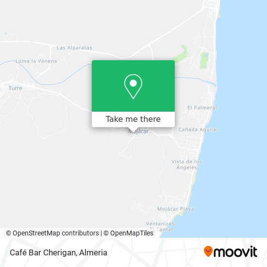 Café Bar Cherigan map