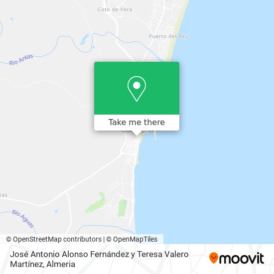 José Antonio Alonso Fernández y Teresa Valero Martínez map