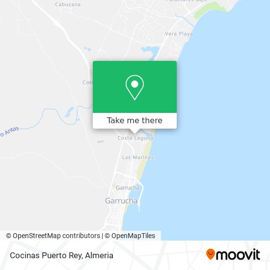 Cocinas Puerto Rey map