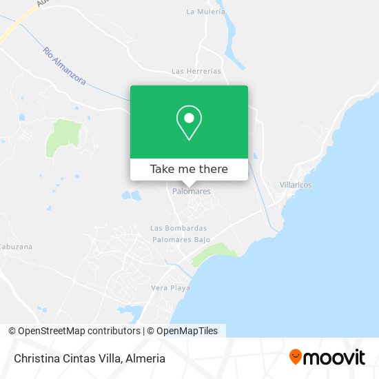 Christina Cintas Villa map
