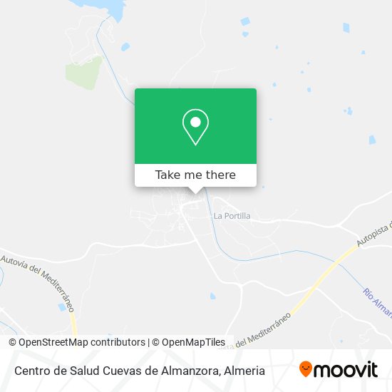 Centro de Salud Cuevas de Almanzora map