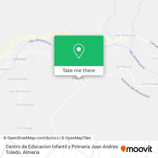 Centro de Educacion Infantil y Primaria Juan Andres Toledo map