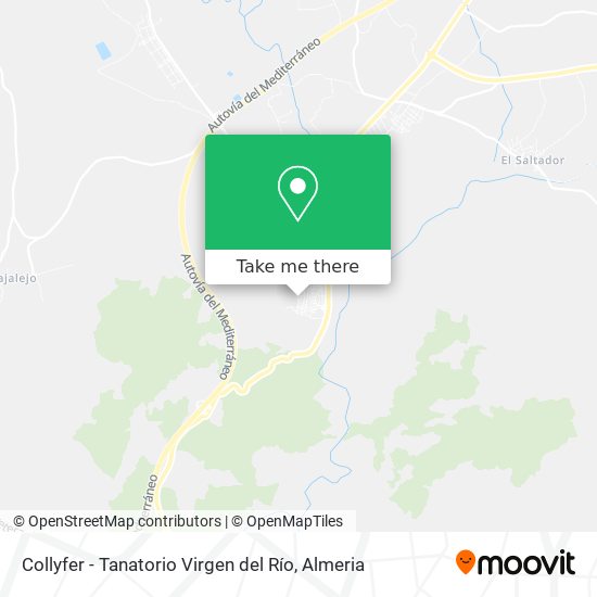 Collyfer - Tanatorio Virgen del Río map