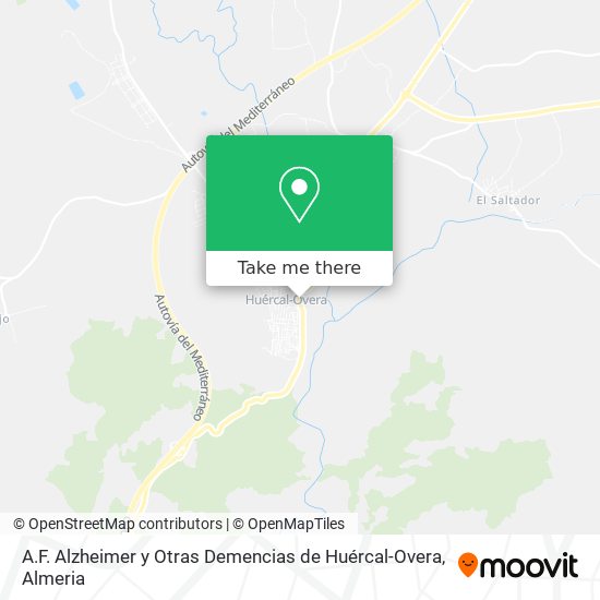 A.F. Alzheimer y Otras Demencias de Huércal-Overa map