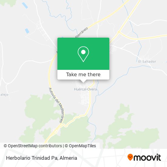 Herbolario Trinidad Pa map