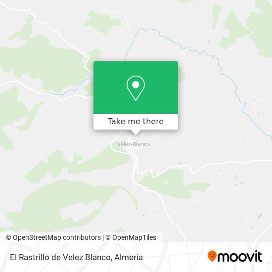 El Rastrillo de Velez Blanco map