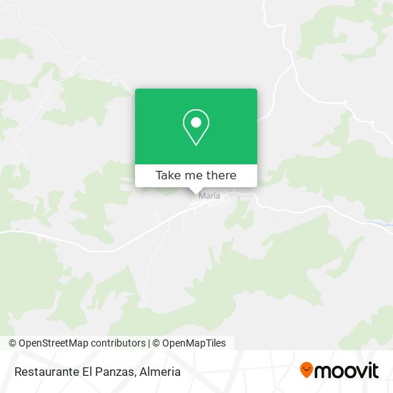 Restaurante El Panzas map