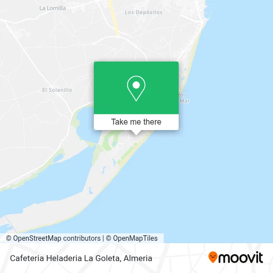 Cafeteria Heladeria La Goleta map