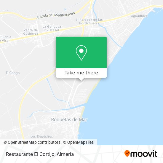 Restaurante El Cortijo map