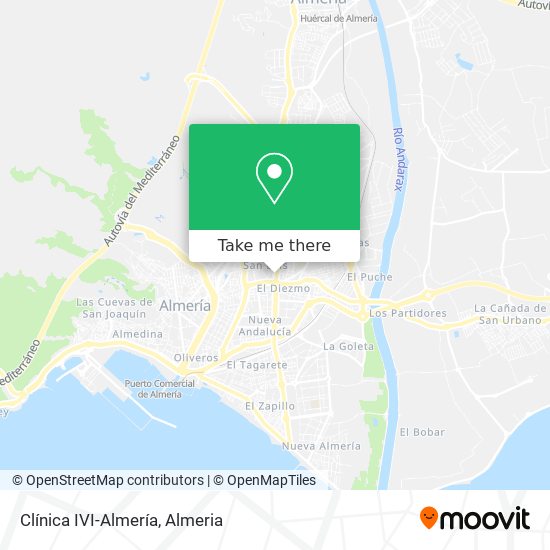 Clínica IVI-Almería map