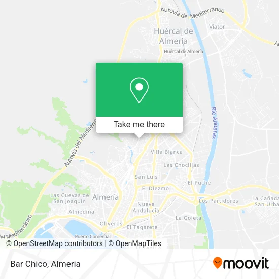 Bar Chico map