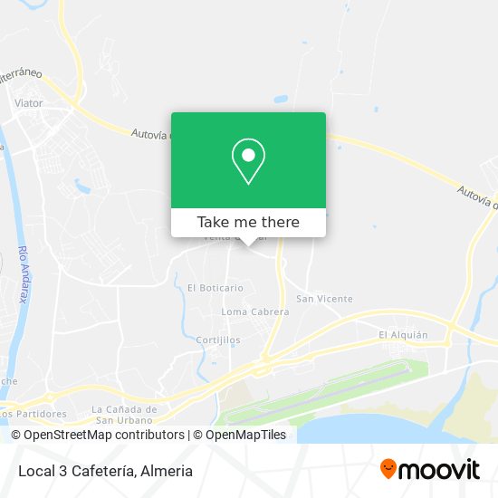 Local 3 Cafetería map