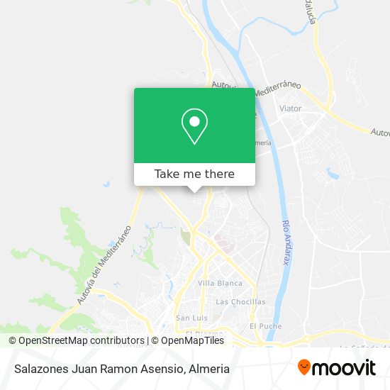 Salazones Juan Ramon Asensio map