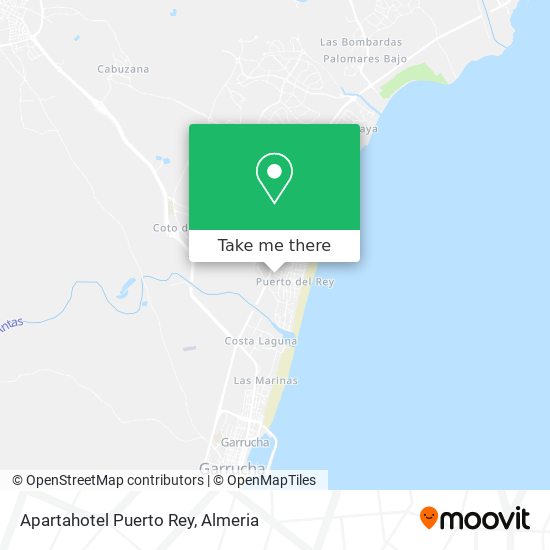 Apartahotel Puerto Rey map