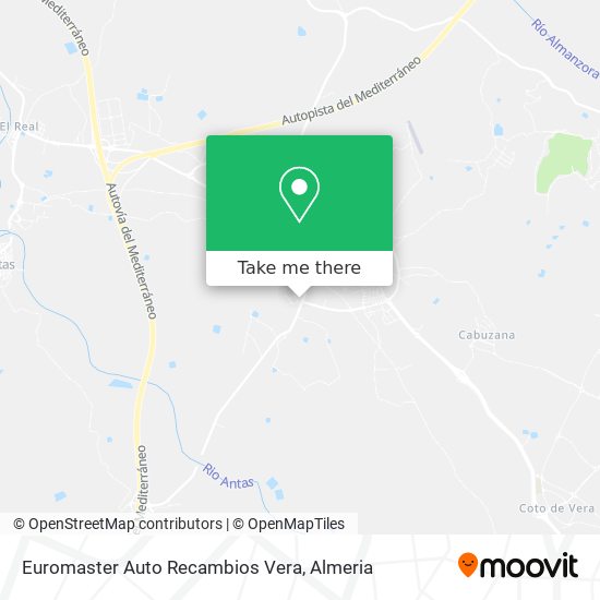 Euromaster Auto Recambios Vera map