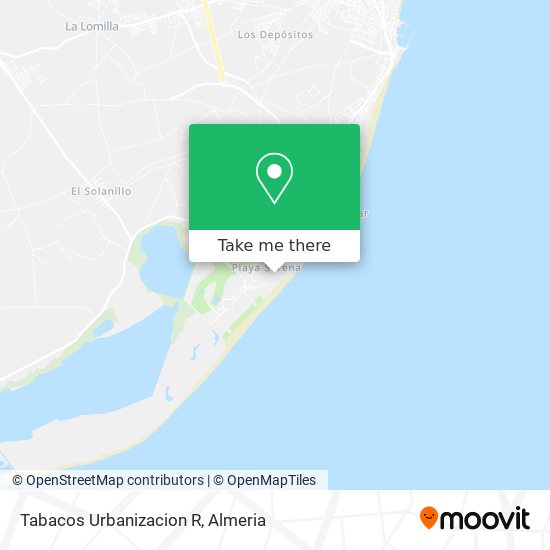 Tabacos Urbanizacion R map