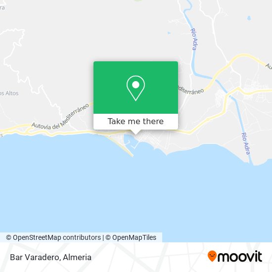 Bar Varadero map