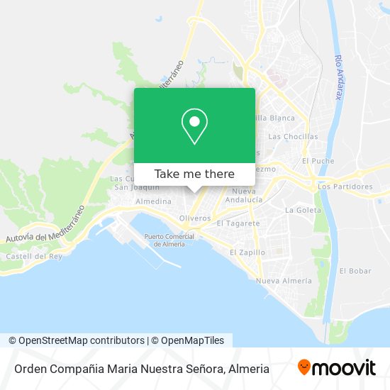 Orden Compañia Maria Nuestra Señora map