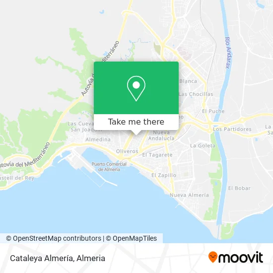 Cataleya Almería map