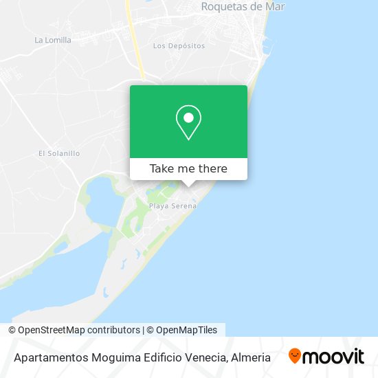 mapa Apartamentos Moguima Edificio Venecia