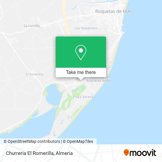 Churreria El Romerilla map