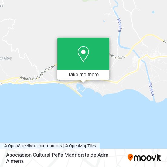 Asociacion Cultural Peña Madridista de Adra map